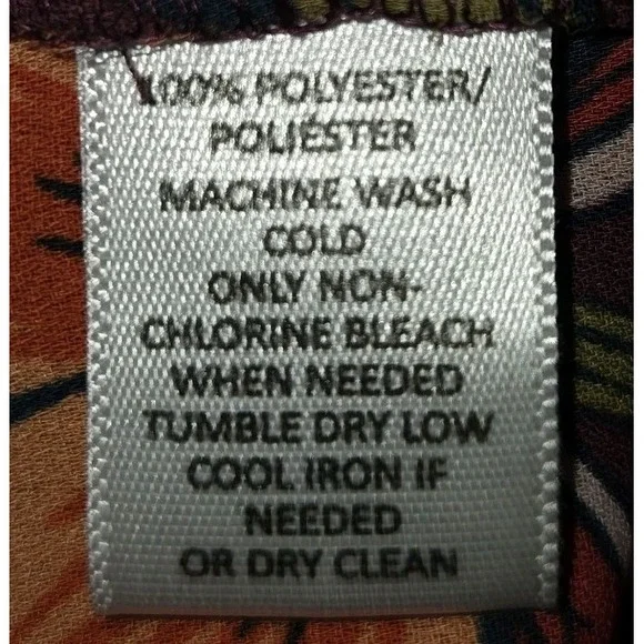 LOFT Floral Print Ruffle Blouse Womens Small Top Long Sleeve Round Neck Boho - Picture 3 of 10